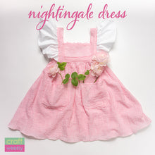 Load image into Gallery viewer, Nightingale Dress - PDF Sewing Pattern Size 2T - 14 Kids