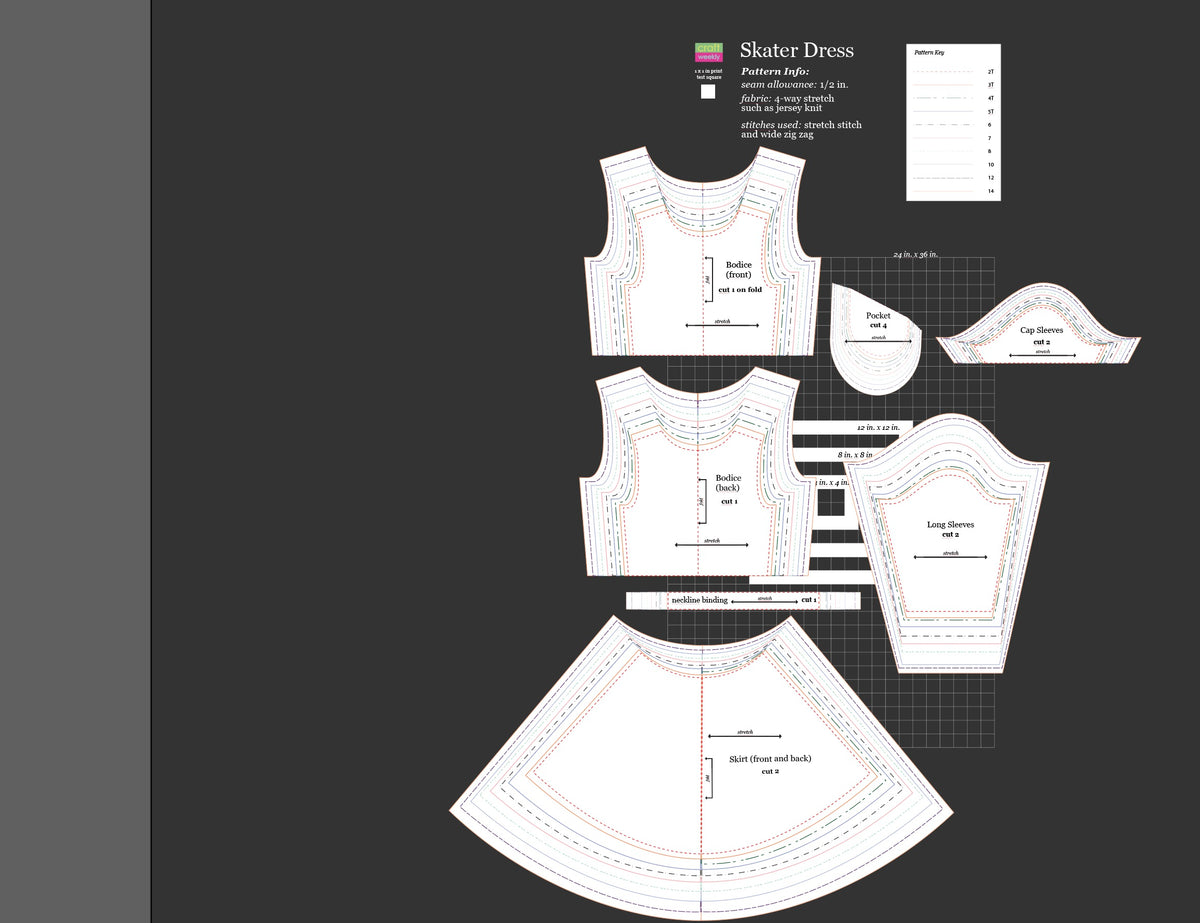 Projector Sewing Patterns - A Quickstart Guide – CraftWeekly