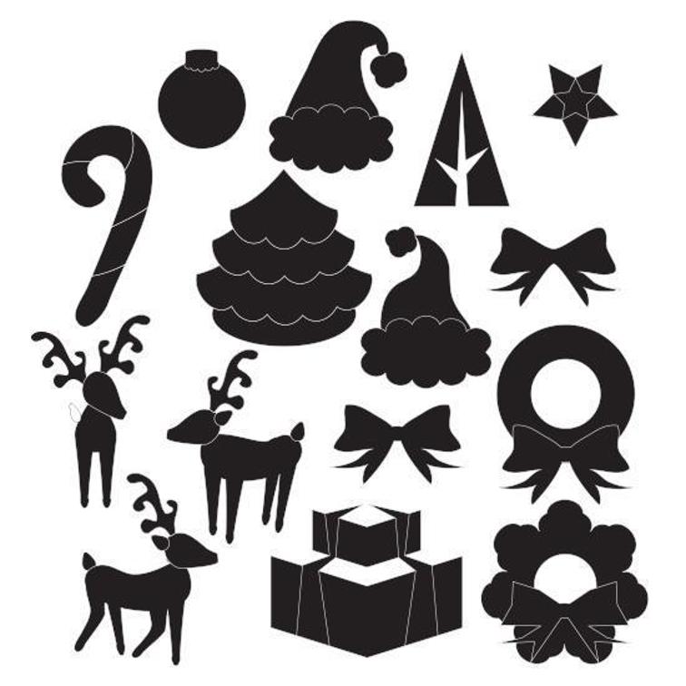 15 Christmas Appliques - FREE – CraftWeekly 15-christmas-appliques-free-craftweekly