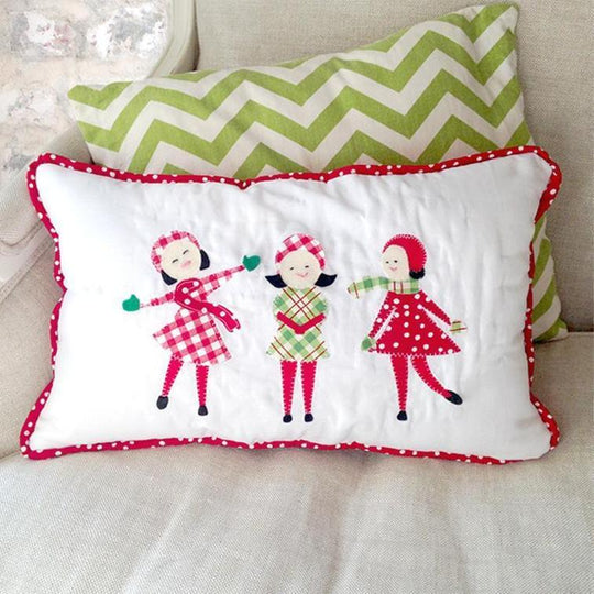 Joyful Noise Quilted Applique Pillow Pattern – CraftWeekly