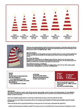 Load image into Gallery viewer, Long Tail Christmas Hat Crochet Pattern