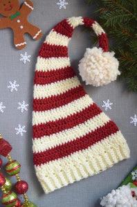Long Tail Christmas Hat Crochet Pattern